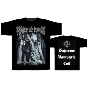Cradle Of Filth - Supreme Vampiric Evil Uni Bl i gruppen MERCHANDISE / T-shirt / Metal hos Bengans Skivbutik AB (5544799r)