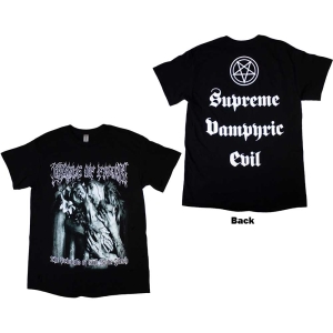 Cradle Of Filth - Supreme Vampiric Evil Uni Bl  i gruppen MERCHANDISE / T-shirt / Metal hos Bengans Skivbutik AB (5544799r)