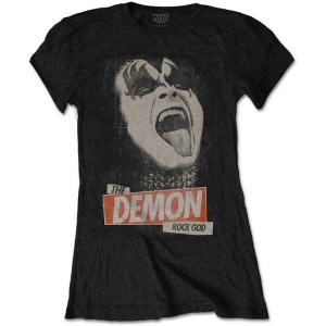 Kiss - The Demon Rock God Lady Bl  i gruppen MERCHANDISE / T-shirt / Metal hos Bengans Skivbutik AB (5544859r)