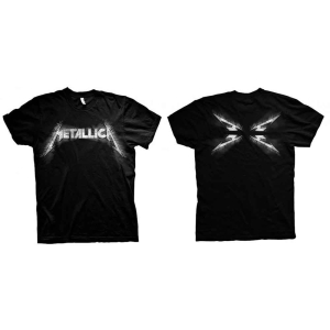 Metallica - Spiked Uni Bl  i gruppen MERCHANDISE / T-shirt / Metal hos Bengans Skivbutik AB (5544913r)