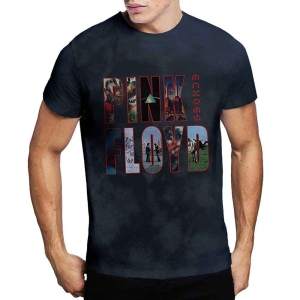 Pink Floyd - Echoes Album Montage Uni Bl Dip-Dye  (XL) i gruppen MERCHANDISE / T-shirt / Pop-Rock hos Bengans Skivbutik AB (5545369)