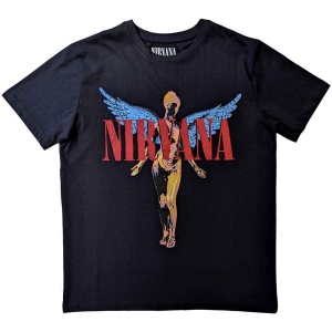 Nirvana - Angelic Uni Bl T-Shirt (2XL) i gruppen MERCHANDISE / T-shirt / Pop-Rock hos Bengans Skivbutik AB (5546239)