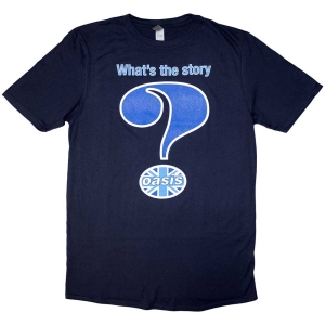 Oasis - Question Mark Uni Navy  i gruppen MERCHANDISE / T-shirt / Pop-Rock hos Bengans Skivbutik AB (5546502r)