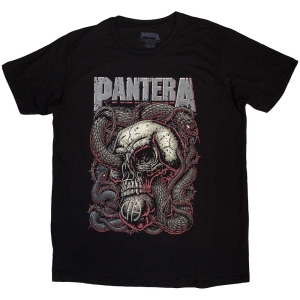 Pantera - Serpent Skull Uni Bl  i gruppen MERCHANDISE / T-shirt / Metal hos Bengans Skivbutik AB (5546641r)