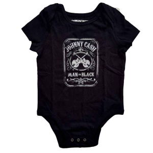 Johnny Cash - Man In Black Toddler Bl Babygrow i gruppen MERCHANDISE / Merch / Country hos Bengans Skivbutik AB (5548733r)