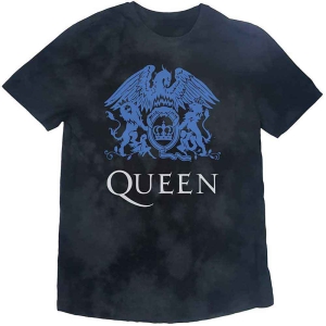 Queen - Blue Crest Boys T-Shirt Bl Dip-Dye i gruppen Minishops / Queen hos Bengans Skivbutik AB (5548811r)
