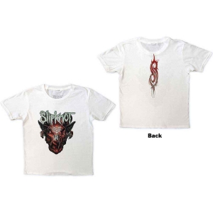 Slipknot - Infected Goat Boys T-Shirt Wht i gruppen MERCHANDISE / Merch / Metal hos Bengans Skivbutik AB (5548845r)