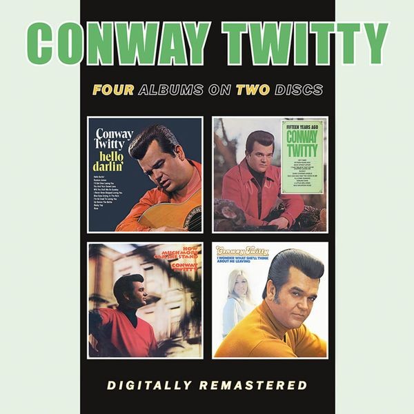Conway Twitty - Hello Darlin?/Fifteen Years Ago/How Much More Can She Take / I Wonder What She'Ll Think About Me Leaving i gruppen CD / Pop-Rock hos Bengans Skivbutik AB (5549348)