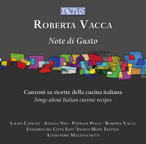 Roberta Vacca - Note Di Gusto - Songs About Italian i gruppen CD hos Bengans Skivbutik AB (5550498)