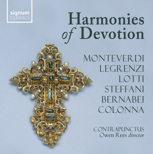 Contrapunctus Owen Rees - Harmonies Of Devotion i gruppen CD hos Bengans Skivbutik AB (5550511)