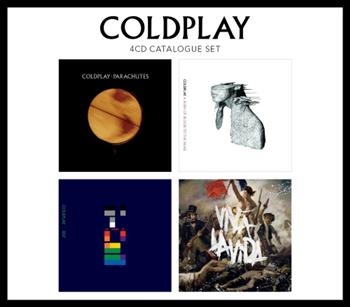 Coldplay - 4 Cd Catalogue Set i gruppen CD / Toppselgere hos Bengans Skivbutik AB (555065)