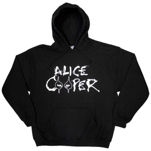 Alice Cooper - Eyes Logo Uni Bl Hoodie i gruppen MERCH hos Bengans Skivbutik AB (5551284r)