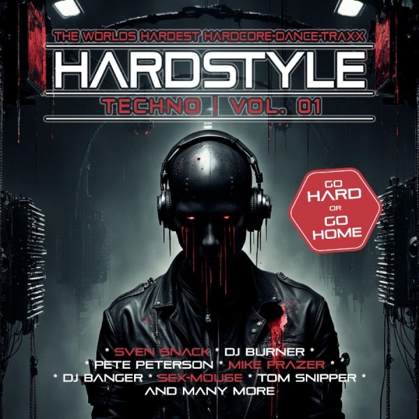 Various Artists - Hardstyle Techno Vol. 01 i gruppen CD / Pop-Rock hos Bengans Skivbutik AB (5551431)