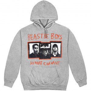 Beastie Boys - So What Cha Want Uni Grey Hoodie i gruppen Annet /  hos Bengans Skivbutik AB (5552065r)