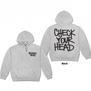 Beastie Boys - Check Your Head Uni Grey Hoodie i gruppen Annet /  hos Bengans Skivbutik AB (5552067r)