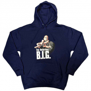 Biggie Smalls - Biggie Reachstrings Uni Navy Hoodie i gruppen Annet /  hos Bengans Skivbutik AB (5552075r)