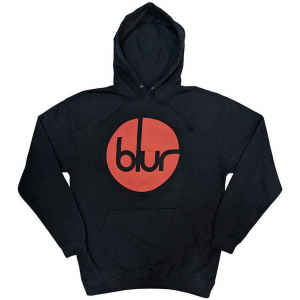 Blur - Circle Logo Uni Navy Hoodie i gruppen Annet / hos Bengans Skivbutik AB (5552090r)