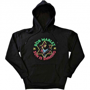 Bob Marley - Sun Is Shining Uni Bl Hoodie i gruppen Annet /  hos Bengans Skivbutik AB (5552092r)