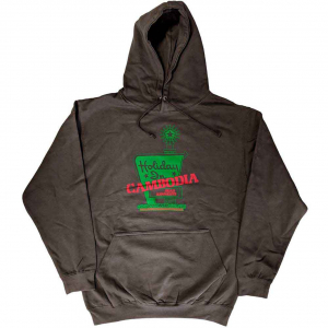Dead Kennedys - Holiday In Cambodia Uni Grey Hoodie i gruppen Annet /  hos Bengans Skivbutik AB (5552160r)