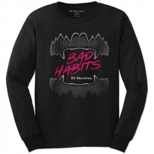 Ed Sheeran - Bad Habits Uni Bl Long Sleeve i gruppen Annet /  hos Bengans Skivbutik AB (5552168r)