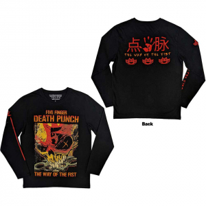 Five Finger Death Punch - The Way Of The Fist Uni Bl Long Sleeve  i gruppen Annet /  hos Bengans Skivbutik AB (5552275r)