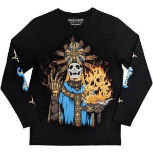 Ghost - The Burning Uni Bl Long Sleeve  i gruppen MERCHANDISE / T-shirt / Metal hos Bengans Skivbutik AB (5552280r)