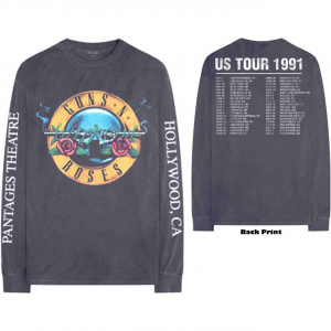 Guns N Roses - Hollywood Tour Uni Char Long Sleeve i gruppen Annet / hos Bengans Skivbutik AB (5552286r)