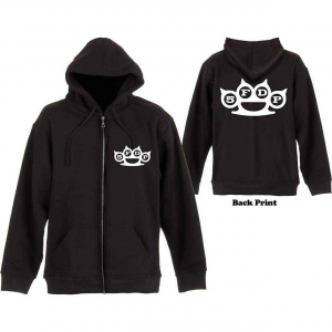 Five Finger Death Punch - Knuckles Uni Bl Zip Hoodie  i gruppen Annet /  hos Bengans Skivbutik AB (5552546r)