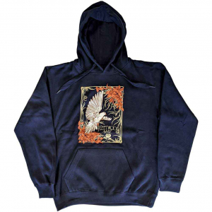Fleetwood Mac - Dove Uni Navy Hoodie i gruppen Annet / hos Bengans Skivbutik AB (5552550r)
