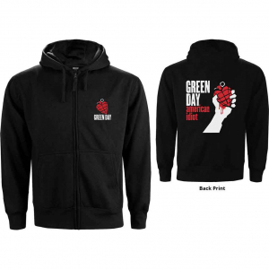 Green Day - American Idiot Lady Bl Zip Hoodie i gruppen Annet / hos Bengans Skivbutik AB (5552564r)