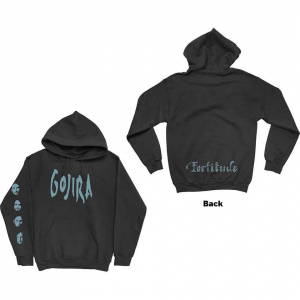 Gojira - Fortitude Faces Uni Bl Hoodie  i gruppen Annet /  hos Bengans Skivbutik AB (5552584r)