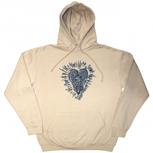 Gojira - Fortitude Heart Uni Sand Hoodie i gruppen Annet / hos Bengans Skivbutik AB (5552585r)