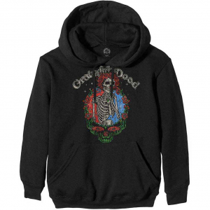 Grateful Dead - Floral Stealie Uni Bl Hoodie  i gruppen Annet /  hos Bengans Skivbutik AB (5552596r)