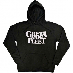 Greta Van Fleet - Logo Uni Bl Hoodie i gruppen Annet / hos Bengans Skivbutik AB (5552597r)