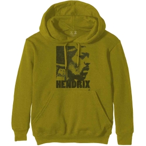 Jimi Hendrix - Let Me Live Uni Green Hoodie i gruppen MERCH hos Bengans Skivbutik AB (5552902r)