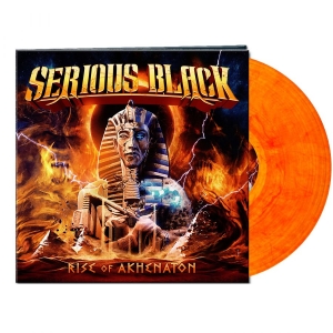 Serious Black - Rise Of Akhenaton (Orange Marbled V i gruppen VI TIPSER / Fredagsutgivelser / Fredag den 27:e september 2024 hos Bengans Skivbutik AB (5553365)