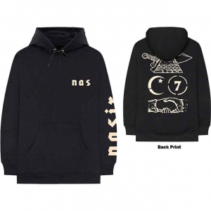 Nas - Nas Symbols Uni Bl Hoodie i gruppen Annet /  hos Bengans Skivbutik AB (5553886r)
