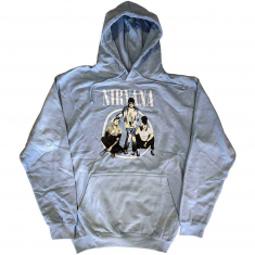 Nirvana - Trapper Hat Photo Lht Blue Hoodie i gruppen Annet / hos Bengans Skivbutik AB (5553898r)