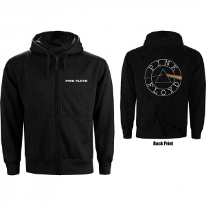 Pink Floyd - Circle Backprint Lady Bl Zip Hoodie i gruppen Annet /  hos Bengans Skivbutik AB (5553935r)