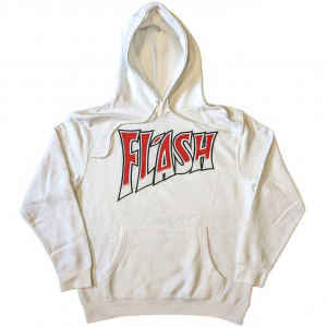 Queen - Flash Uni Wht Hoodie i gruppen Annet /  hos Bengans Skivbutik AB (5553958r)