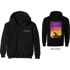 Queen - Movie Poster Uni Bl Hoodie i gruppen Annet /  hos Bengans Skivbutik AB (5553964r)