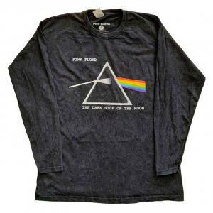 Pink Floyd - Dsotm Courier Bl Dip-Dye Longsleeve i gruppen Annet /  hos Bengans Skivbutik AB (5554105r)