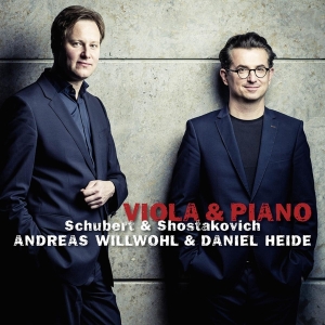 Andreas Willwohl - Viola & Piano - Schubert & Shostakovich i gruppen Annet /  hos Bengans Skivbutik AB (5555766)
