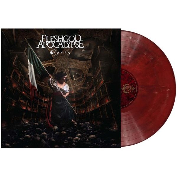 Fleshgod Apocalypse - Opera (Red Marbled Vinyl) i gruppen VINYL / Metal hos Bengans Skivbutik AB (5555830)