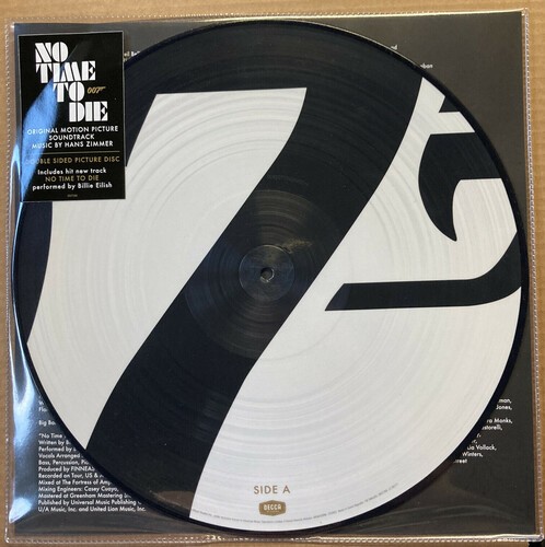 Soundtrack - Hans Zimmer - No Time To Die (007 Limite i gruppen VINYL / Film-Musikkkal hos Bengans Skivbutik AB (5556214)
