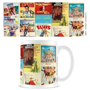 Elvis Presley - Elvis Presley White Pod Mug i gruppen MERCHANDISE / Kopp / Pop-Rock hos Bengans Skivbutik AB (5556236)