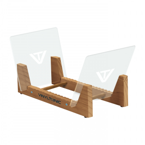 Vinyl Tonic - Vinyl Display Rack (Teak) i gruppen VI TIPSER / Vinyltonic hos Bengans Skivbutik AB (5556250)
