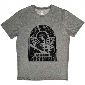 Jimi Hendrix - Electric Ladyland Mono Grey T-Shirt (S) i gruppen Annet / hos Bengans Skivbutik AB (5556610)