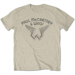 Paul Mccartney Wings - Wings Logo Natrl T-Shirt  (S) i gruppen Annet /  hos Bengans Skivbutik AB (5556640)