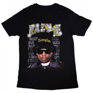 Eazy E - Compton Uni Bl T-Shirt i gruppen Annet / hos Bengans Skivbutik AB (5556653r)